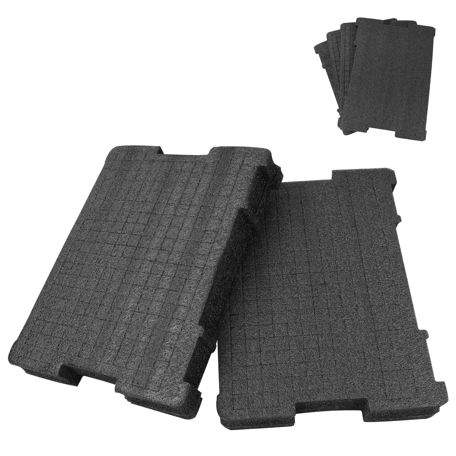DEWALT Tool Box Foam Insert Organizer (2Pcs) - Fits DWST88801, DWST17808, DWST17807, DWST17805 - Perfect for Workshop, Garage & Job Site Tool Storage