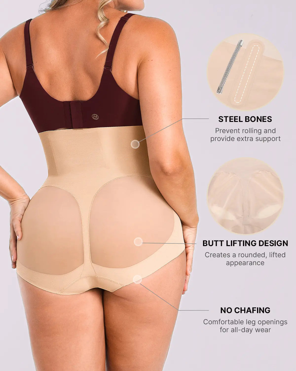 INNER ARMOR™ X Comfy Smoothing Panty - Seamless Shapewear for Women - Perfect for Everyday Wear, Workout & Special Occasions