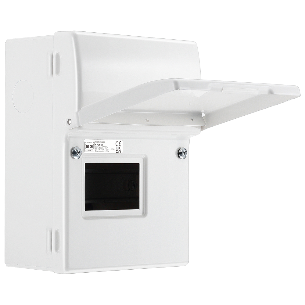 BG Fortress 4 Module Empty Enclosure CFUE4M - Durable Modular Enclosure for Electronics & DIY Projects - Perfect for Home, Office & Industrial Use