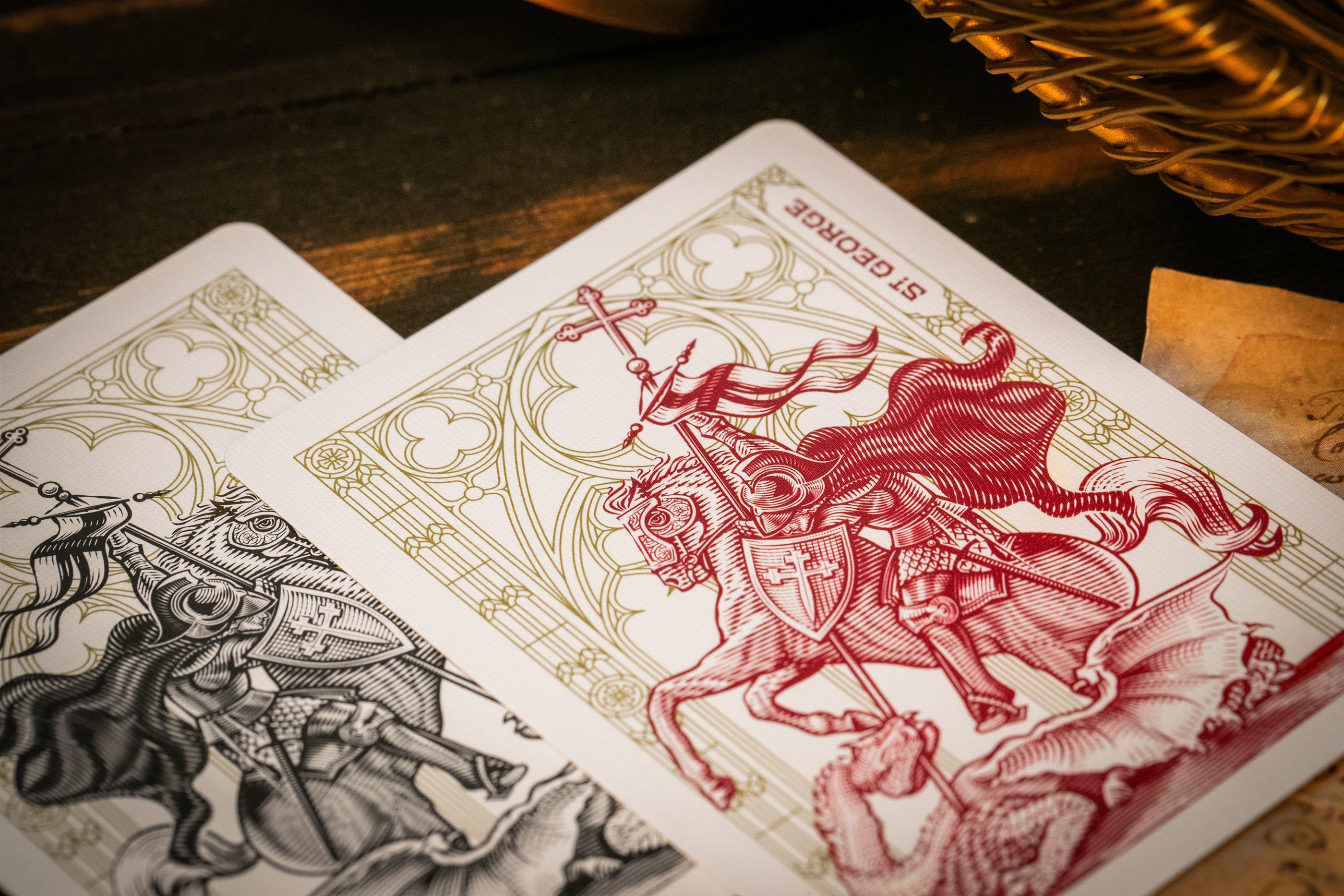 Premium The Cross Playing Cards - Maroon Martyrs Edition | Elegant & Durable Deck for Poker, Magic Tricks & Collectors | Perfect for Game Nights, Gifts & Cardistry
