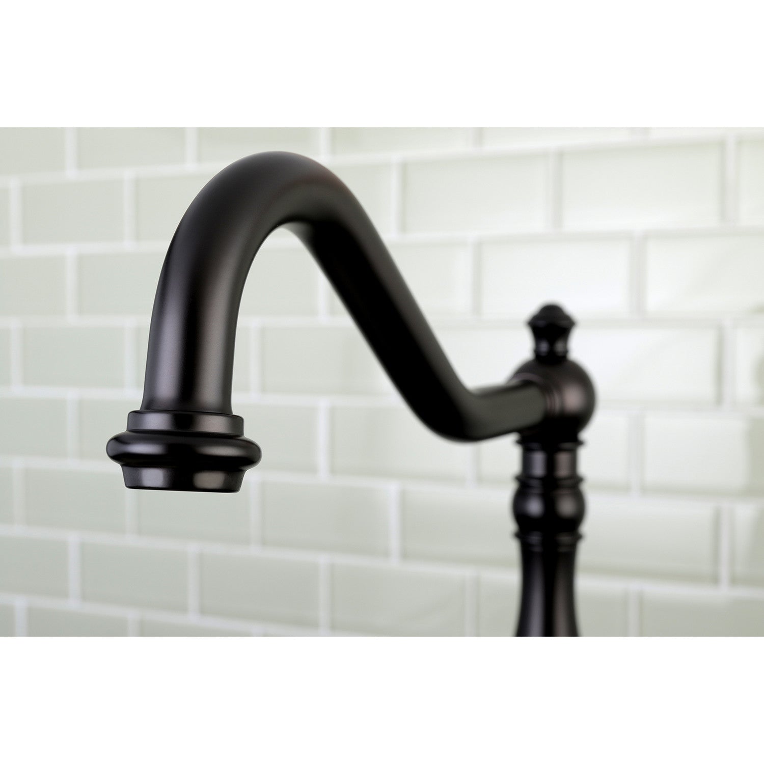 American Classic GSY7705ACLSP Single Handle 2/4 Hole Deck Mount Kitchen Faucet with Pull Down Sprayer in Oil Rubbed Bronze - Perfect for Modern Farmhouse & Rustic Style Kitchens