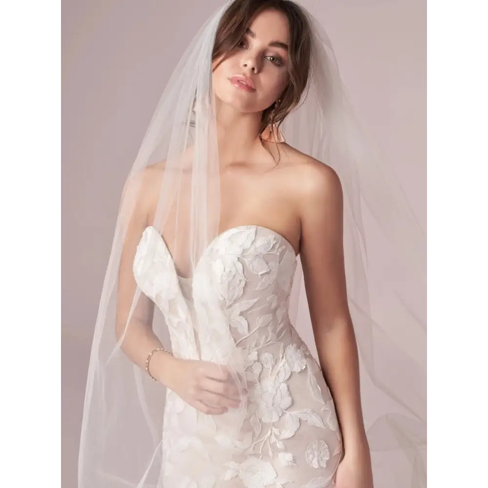 Rebecca Ingram Hattie Marie Wedding Dress – Elegant Lace A-Line Gown for Brides, Bridesmaids & Formal Events | Perfect for Church Ceremonies, Beach Weddings & Evening Galas
