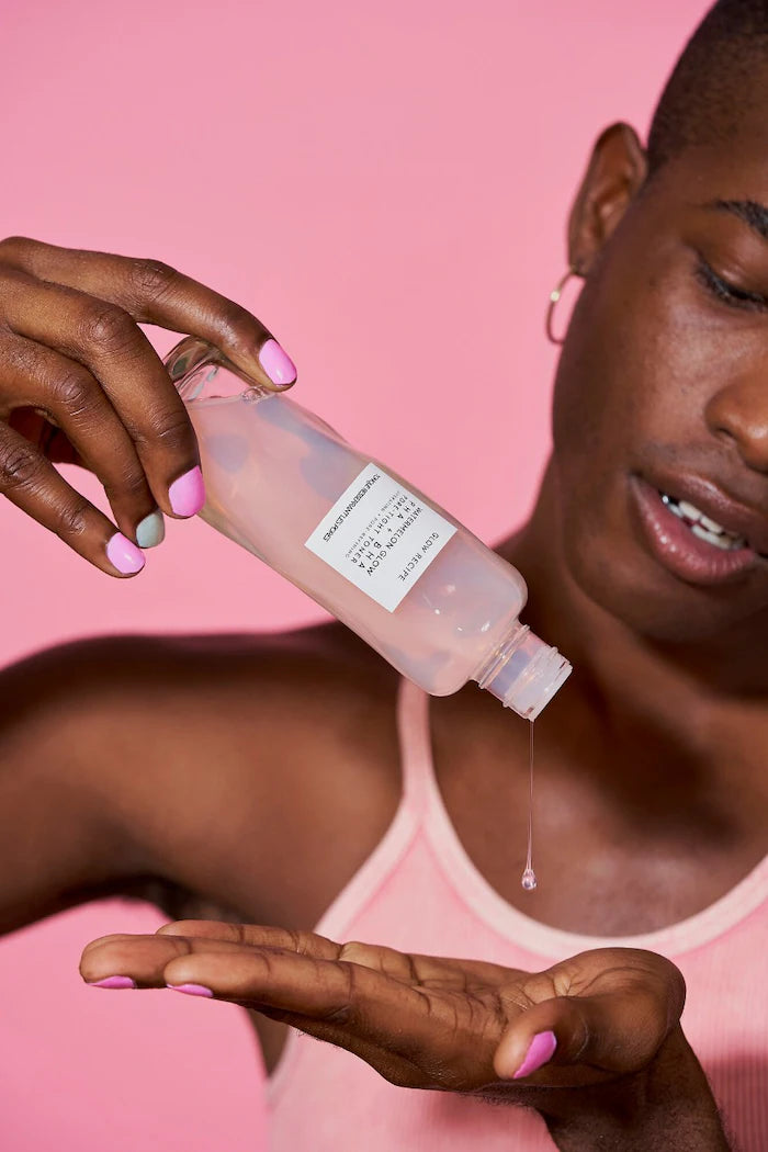 Watermelon Glow PHA + BHA Pore Minimizing Facial Toner | Glow Recipe | Hydrating & Brightening for Oily & Combination Skin | Daily Skincare Routine