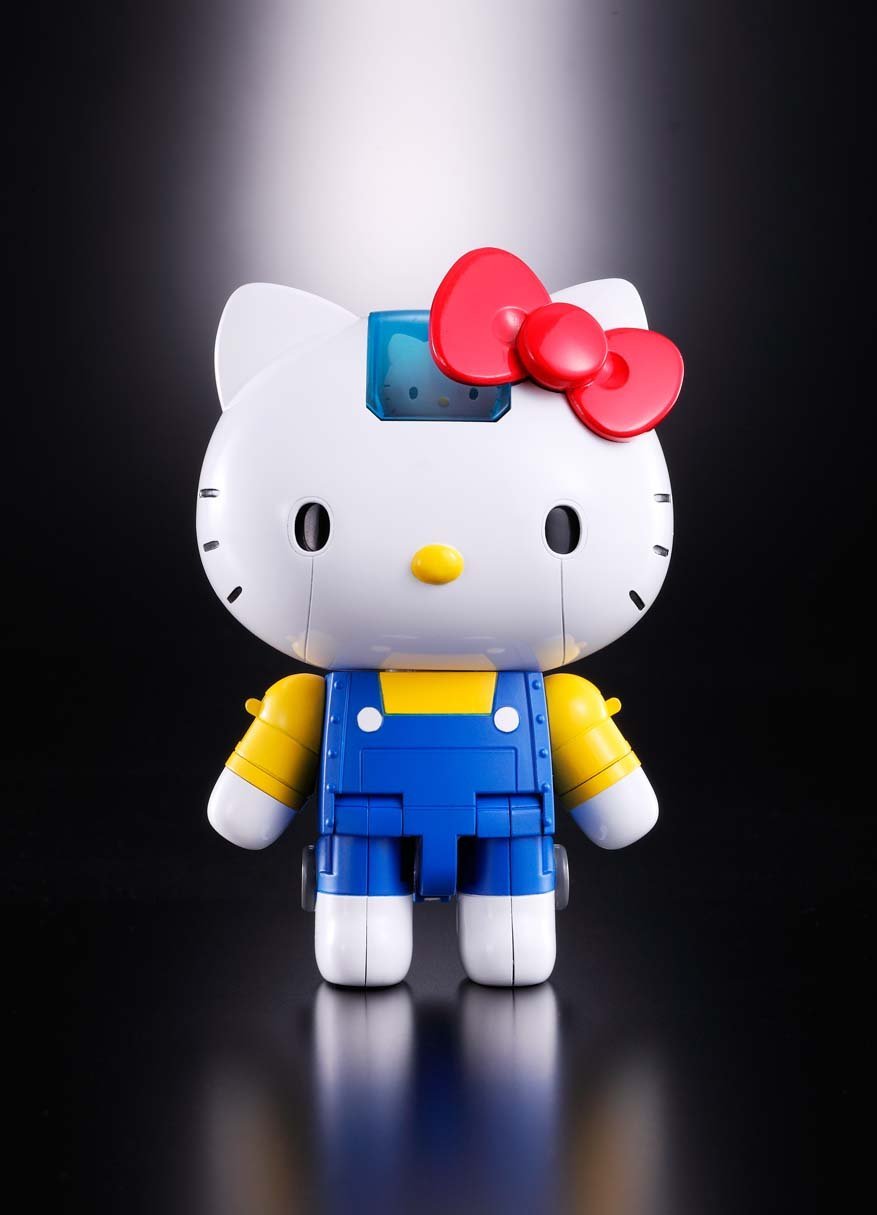 Chogokin Hello Kitty Blue Version Action Figure - Collectible Anime Toy for Fans & Gift for Kids | Perfect for Display, Play, and Anime Collections