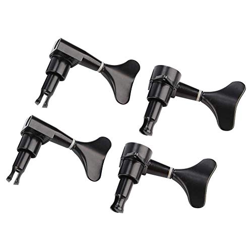 VBESTLIFE 2L 2R Electric Bass Machine Heads - Sealed Bass Guitar Tuners & Tuning Pegs for Precision String Tuning | Perfect for Electric Bass Guitar Maintenance & Performance Upgrades