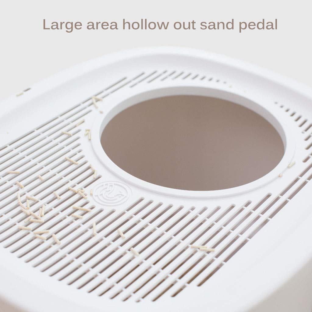 **Best Cat Litter Box with Lid - Leak-Proof & Anti-Scatter Design for Odor Control - Large Enclosed Litter Box for Indoor Cats - Perfect for Small Spaces & Multi-Cat Homes**