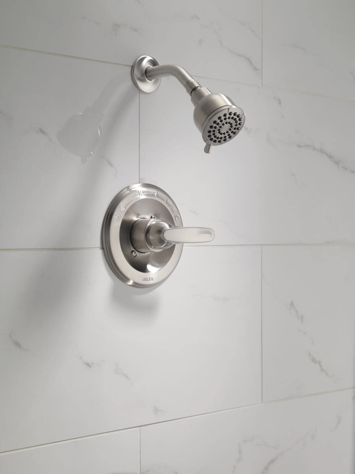 Premium Chrome Shower Faucet Set with 2-Spray Shower Head & Trim Kit - Complete Bathroom Fixture with Valve (BT13210) for Modern Home Renovation & Spa-Like Shower Experience