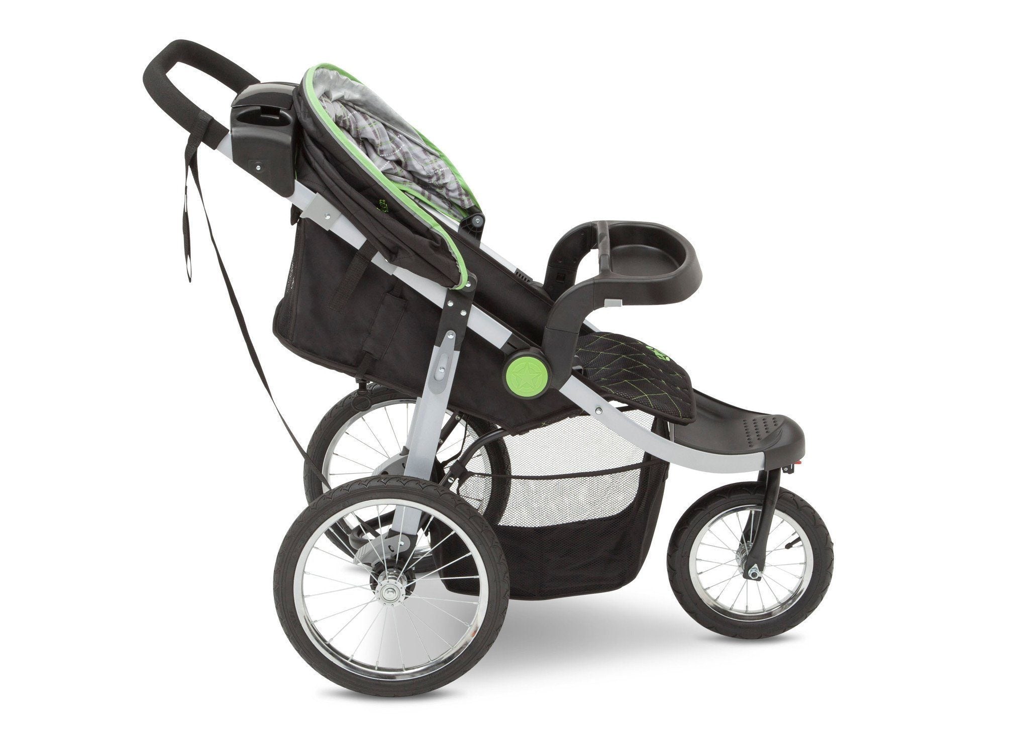 J is for Jeep® Brand All-Terrain Jogging Stroller for Cross-Country Running - Perfect for Outdoor Adventures, Trail Jogging & Family Walks
