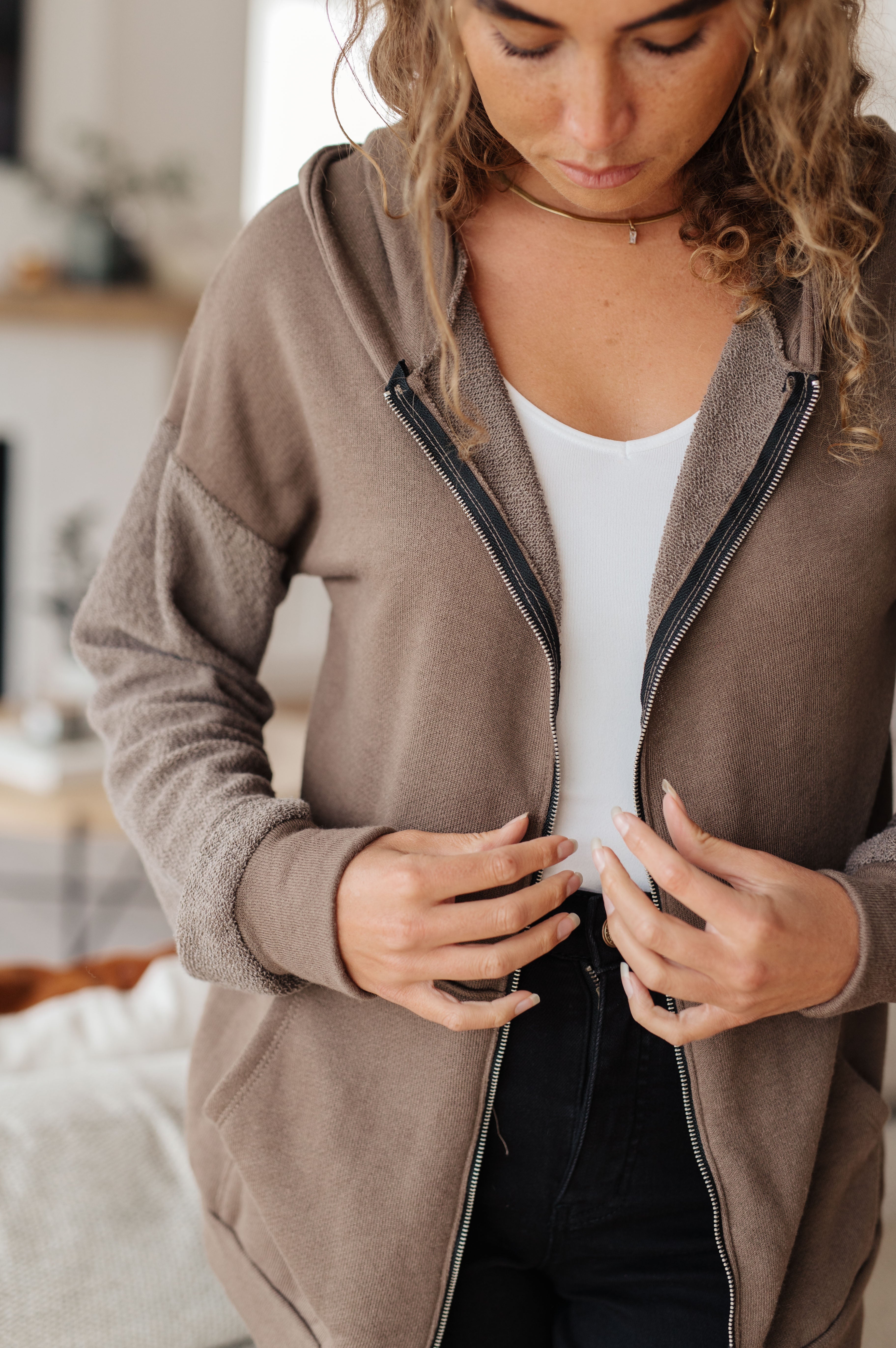 On And On Zip Up Hoodie - Stylish & Comfortable Men's & Women's Hooded Sweatshirt | Perfect for Casual Wear, Gym, Outdoor Activities & Travel