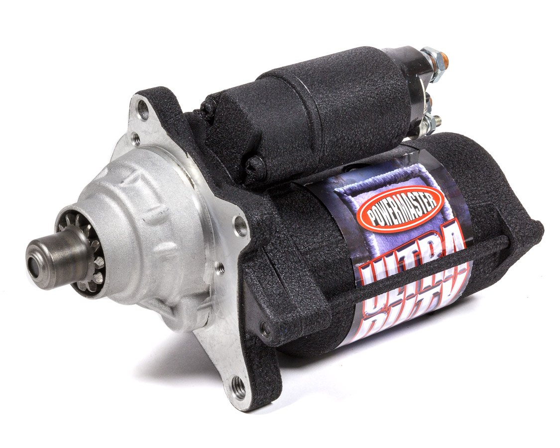 Powermaster Heavy Duty Diesel Starter - 4.75:1 Gear Reduction for 2003-2008 Ford Powerstroke | Black Paint | High Torque Engine Starter for Trucks & Commercial Vehicles | Perfect for Cold Weather Starts & Off-Road Use