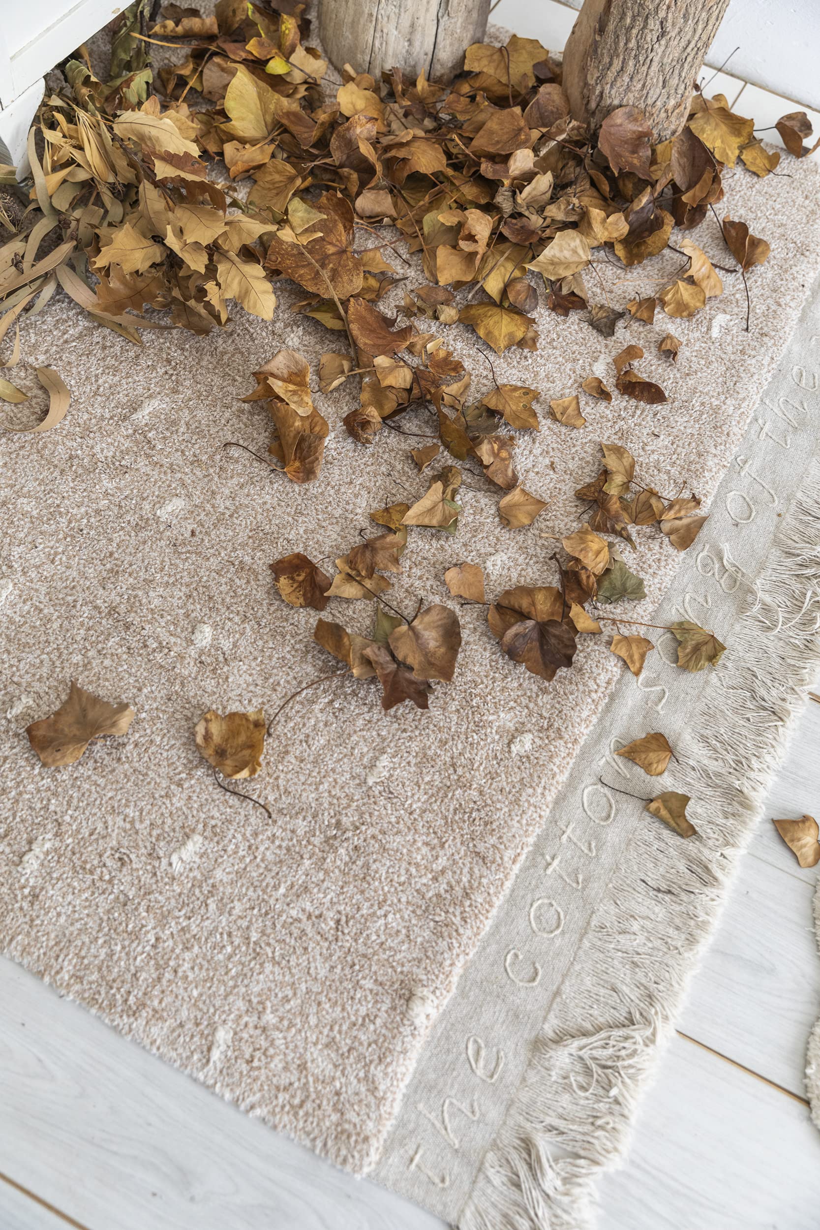 Lorena Canals USA Washable Rug - Woods Symphony Linen - Eco-Friendly Machine Washable Area Rug for Living Room, Bedroom, Nursery & Home Decor