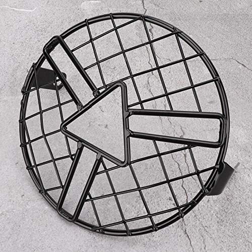 Aramox Motorcycle Headlight Grille Cover - Universal Headlight Guard Protector for CG125 GN125 - Durable Headlamp Grill for Off-Road Riding & Night Protection