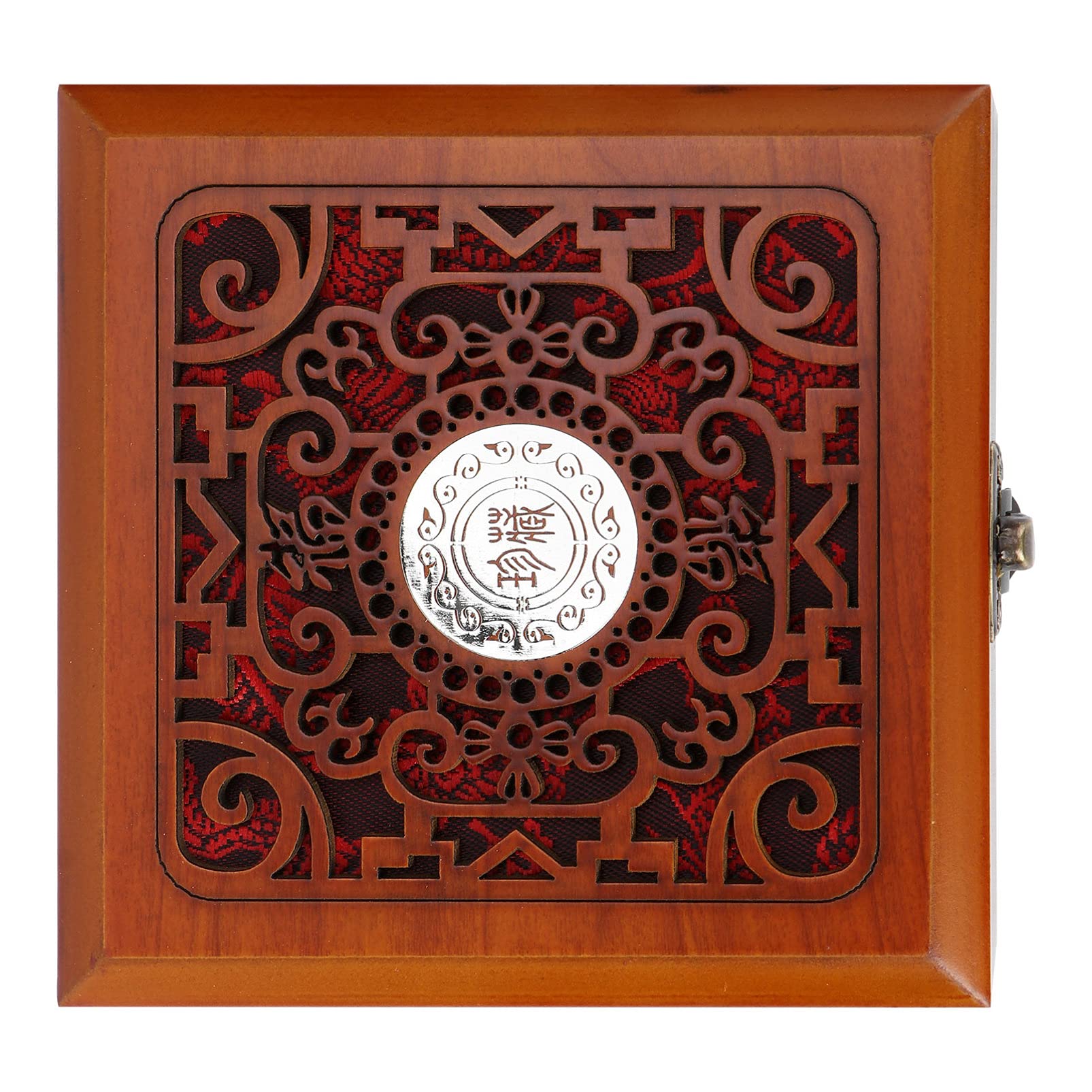 Wooden Jewelry Box - Wedding Gift & Storage Organizer for Home Decor & Crafts