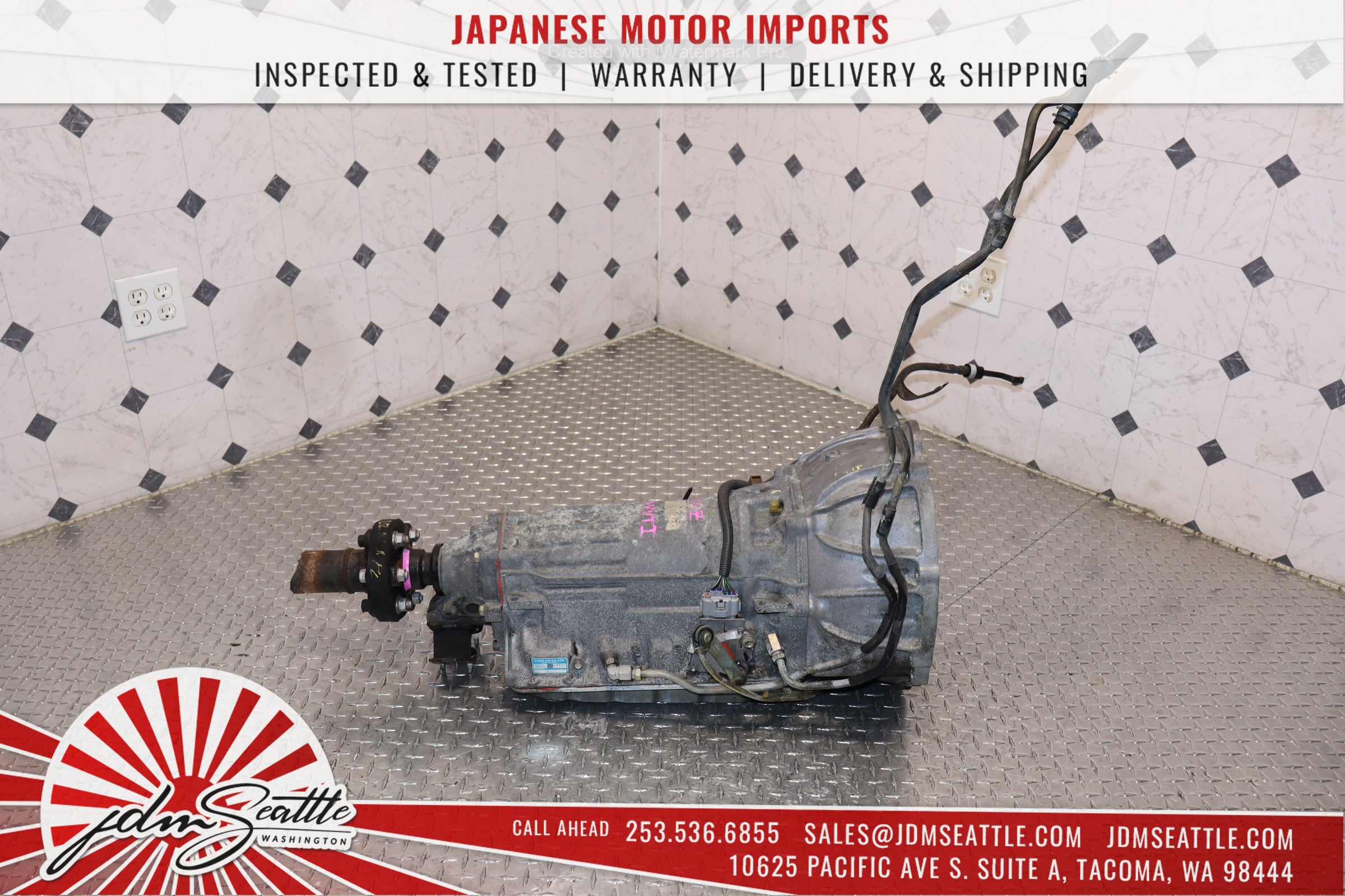JDM 1UZ Automatic Transmission 1991-1997 - Compatible with Lexus LS400 GS400 SC400 1UZ-FE Non-VVTI - Perfect for Engine Swap & Performance Upgrades