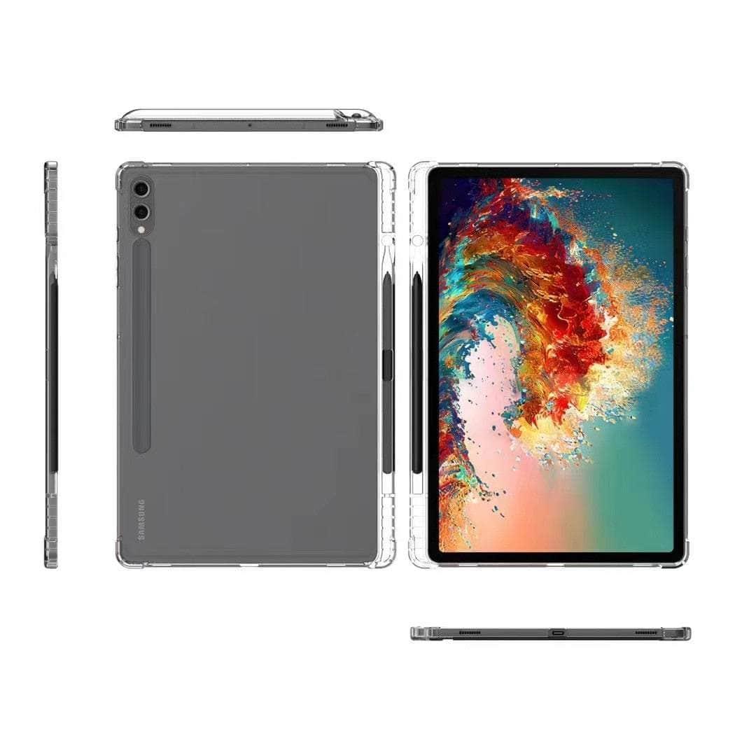 Premium Shockproof TPU Case for Samsung Galaxy Tab S9 - Ultra Slim Airbag Protection for Drops & Bumps - Perfect for Travel, Work & School