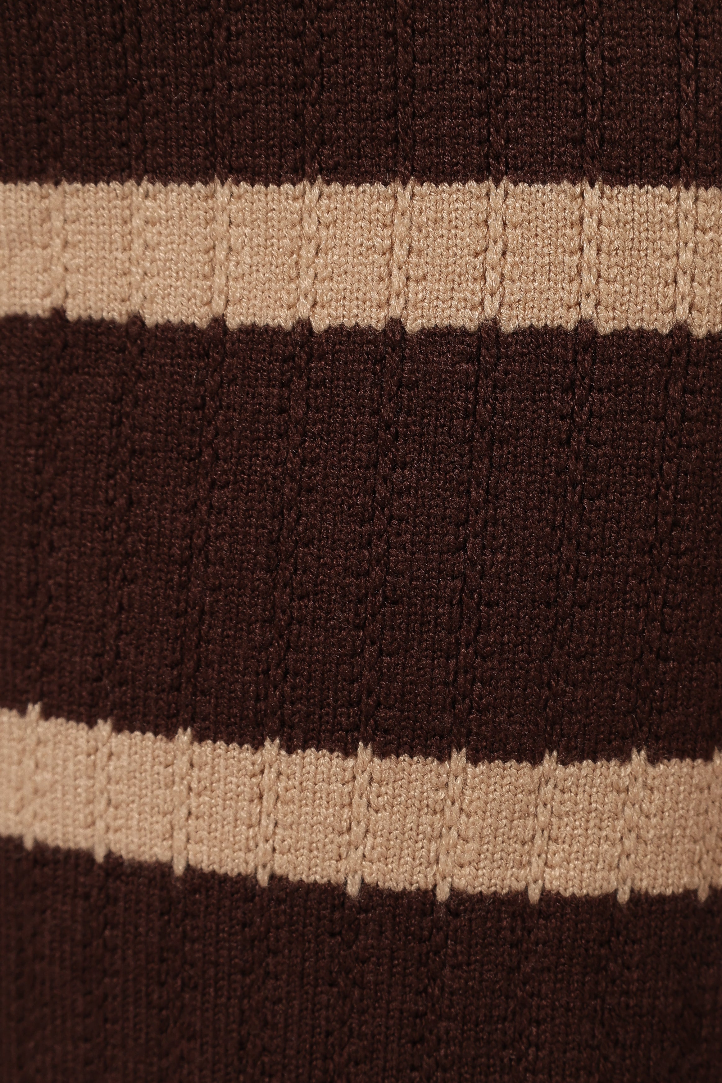Carina Knit Pant Chocolate Brown Stripe - Women's Comfortable Stretch Knit Pants for Casual Wear, Lounge & Travel | Soft & Breathable Fabric