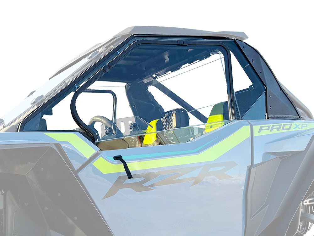 2025+ Polaris RZR Pro XP & Pro S Polycarbonate Upper Door Kit 252410 - Durable Off-Road Protection for UTV Adventures & Trail Riding