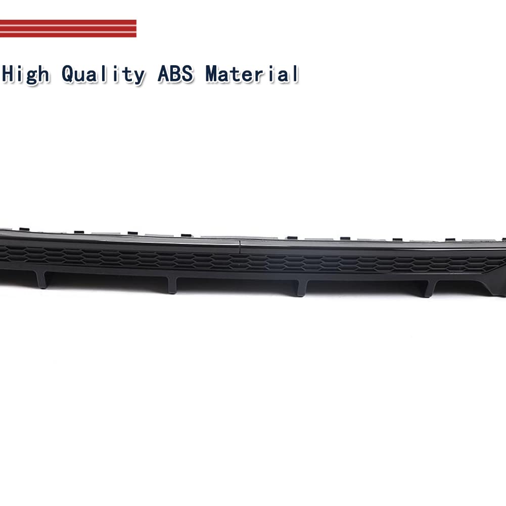 Audi A4 B9 Rear Diffuser (2017-2019) - Black PP Bumper Lip Spoiler for Sedan | Factory Direct | Enhances Aerodynamics & Sporty Look | Perfect for Car Enthusiasts & Performance Upgrades