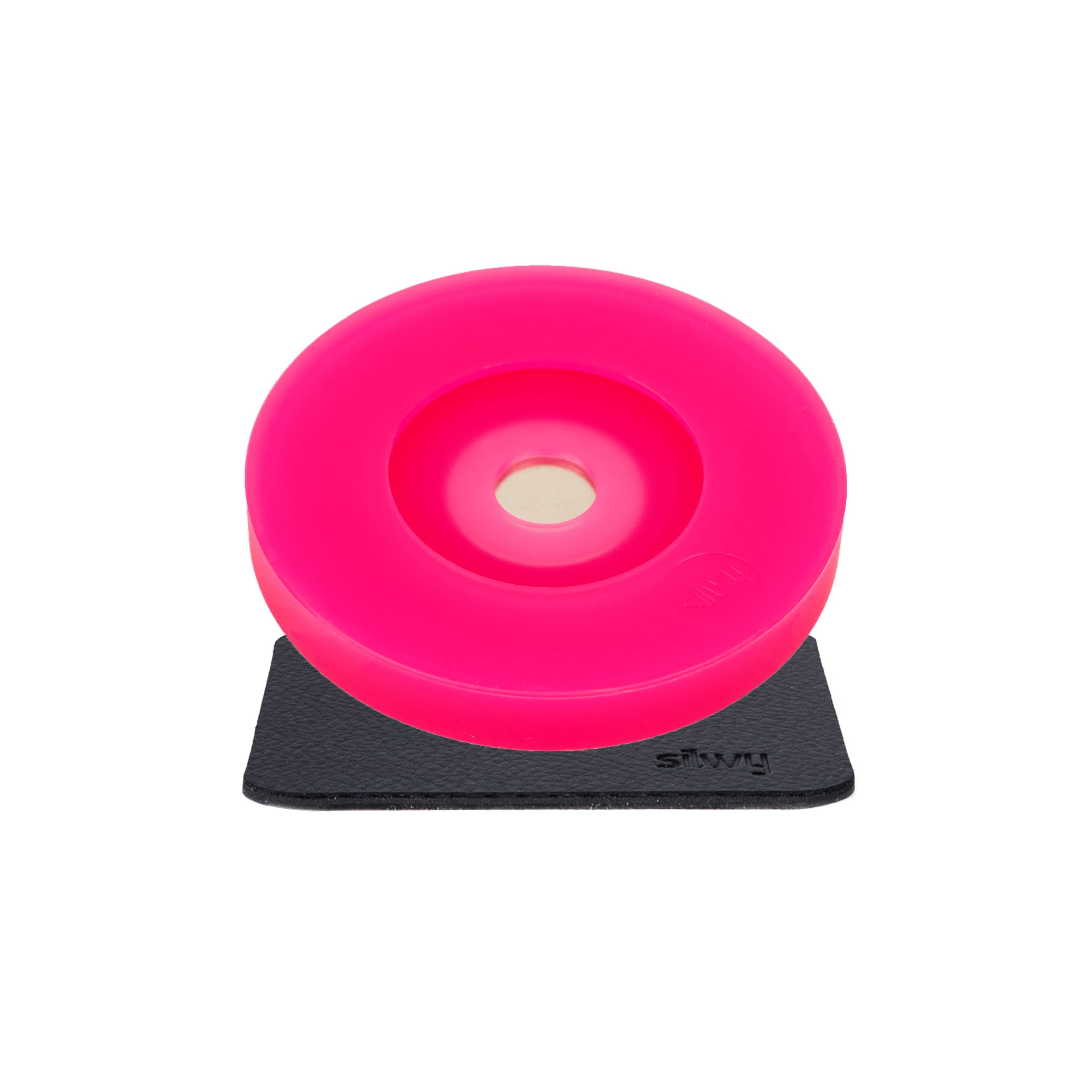 Pink Magnetic Condom for Stem Glasses with Pad - Secure & Stylish Drink Cover for Parties, Weddings, and Outdoor Events