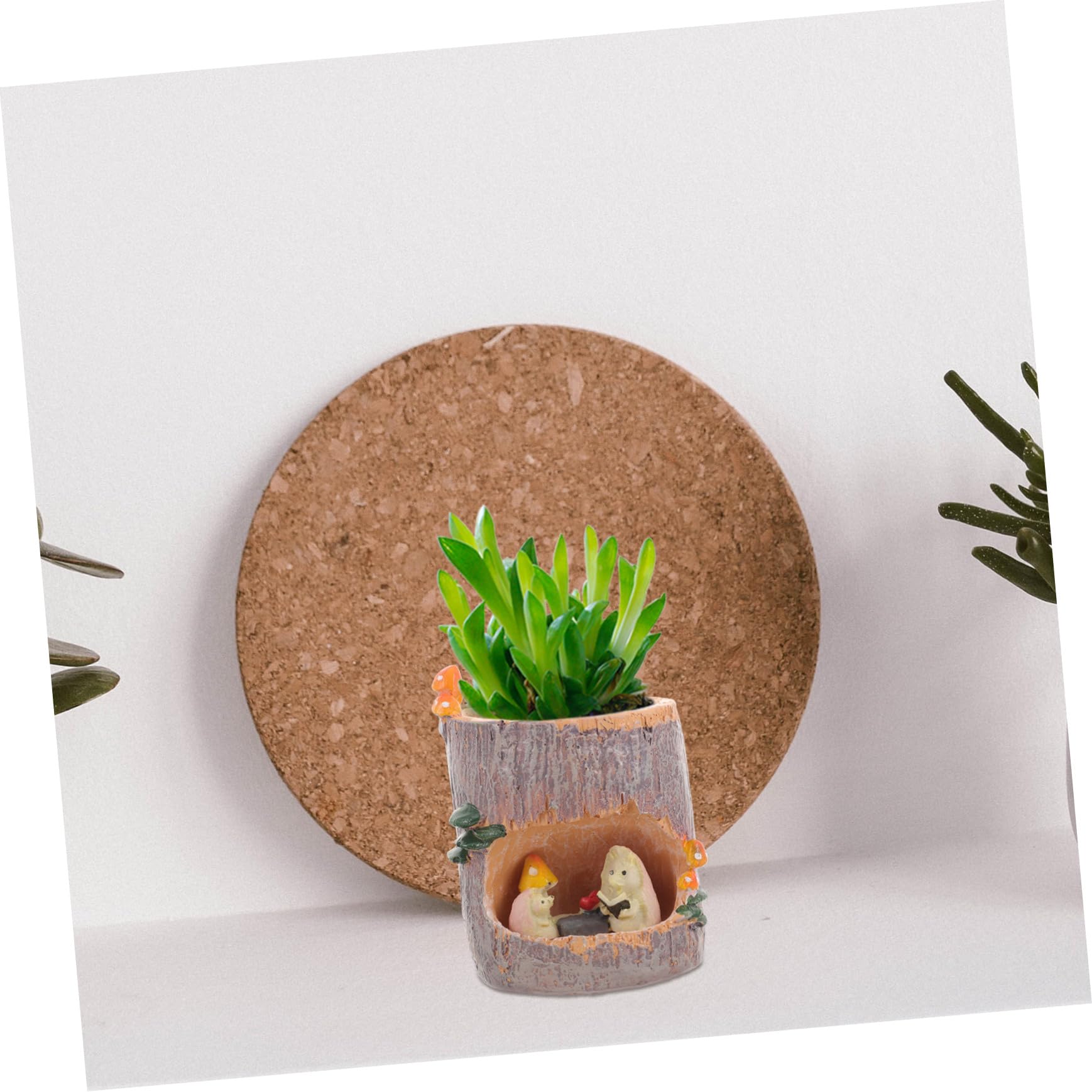 Gadpiparty Flower Sedum Succulent Pot - Decorative Ceramic Planter for Indoor/Outdoor Plants, Succulents, Flowers - Perfect for Home Garden, Balcony, Office Desk Decor