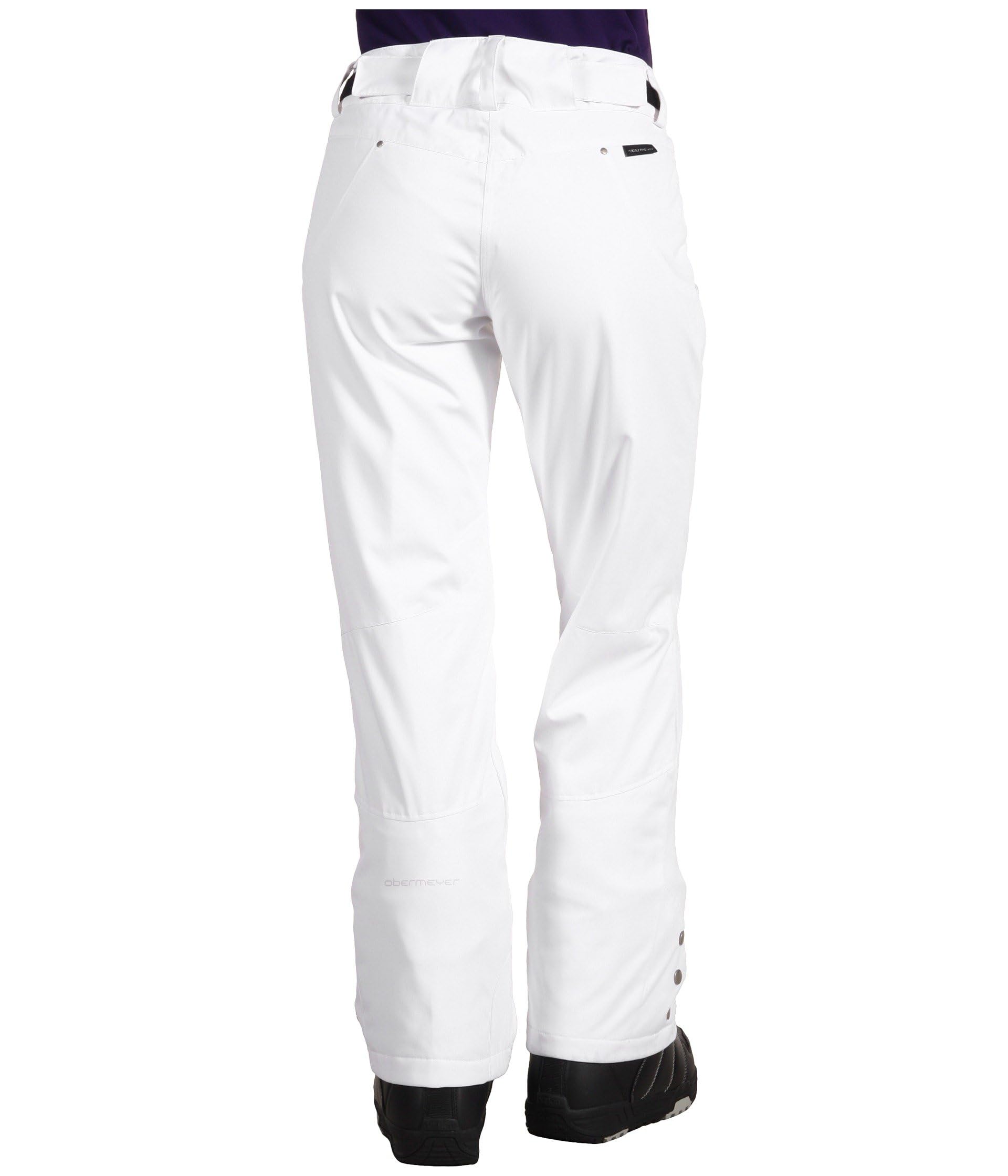 Obermeyer Women's Malta Pants 2025 - Waterproof Ski Pants for Women, Insulated Winter Snow Pants with Adjustable Waist - Perfect for Skiing, Snowboarding & Cold Weather Outdoor Activities