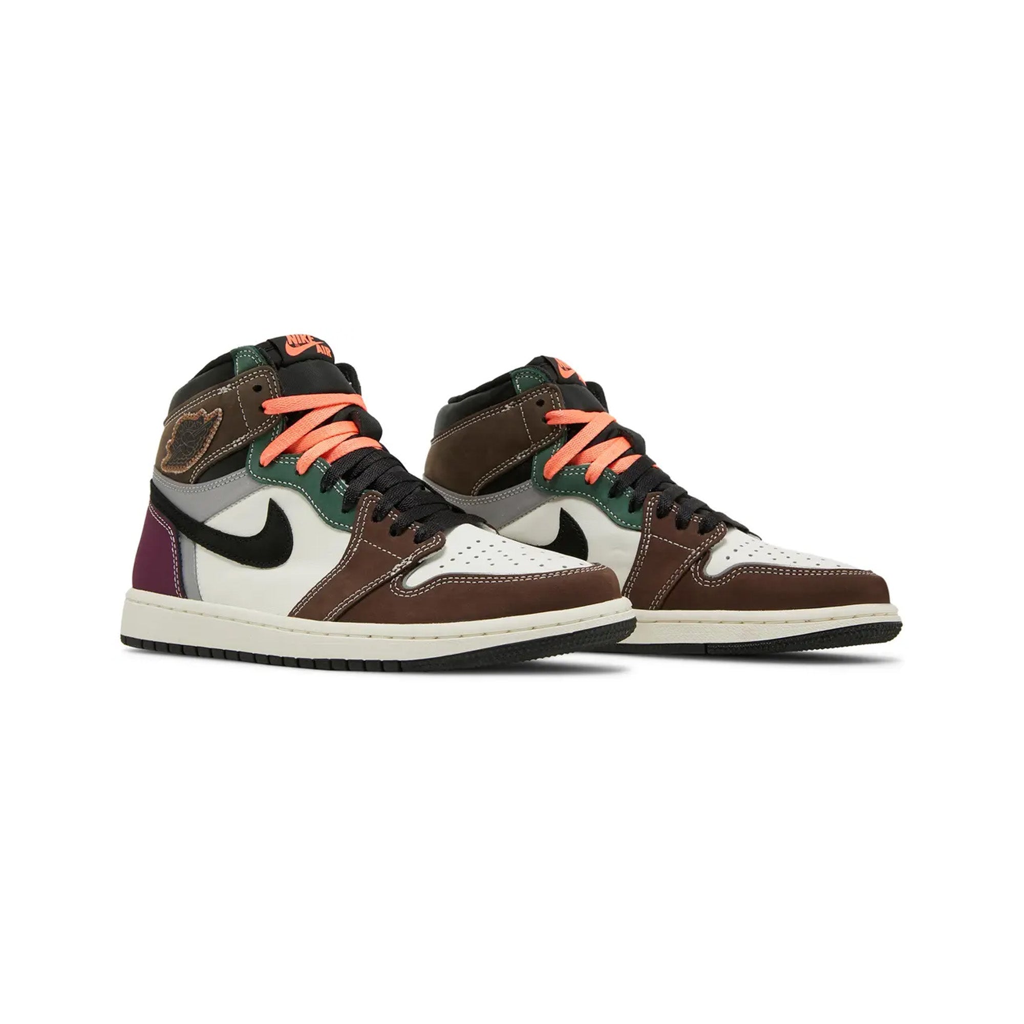 Air Jordan 1 Retro High OG 'Hand Crafted' Sneakers (2021) - Men's Basketball Shoes for Streetwear & Casual Fashion