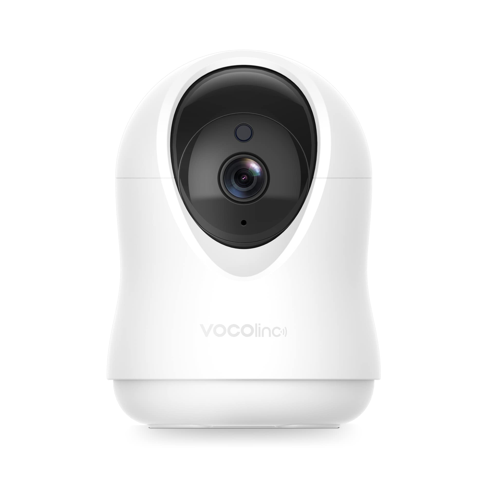 VOCOlinc Indoor Security Camera 1080P - HomeKit Compatible Smart Camera for Home Security, Baby Monitor, Pet Monitoring with Pan/Tilt, Night Vision, 2-Way Audio & Motion Alerts | Perfect for Nursery, Living Room & Office Surveillance