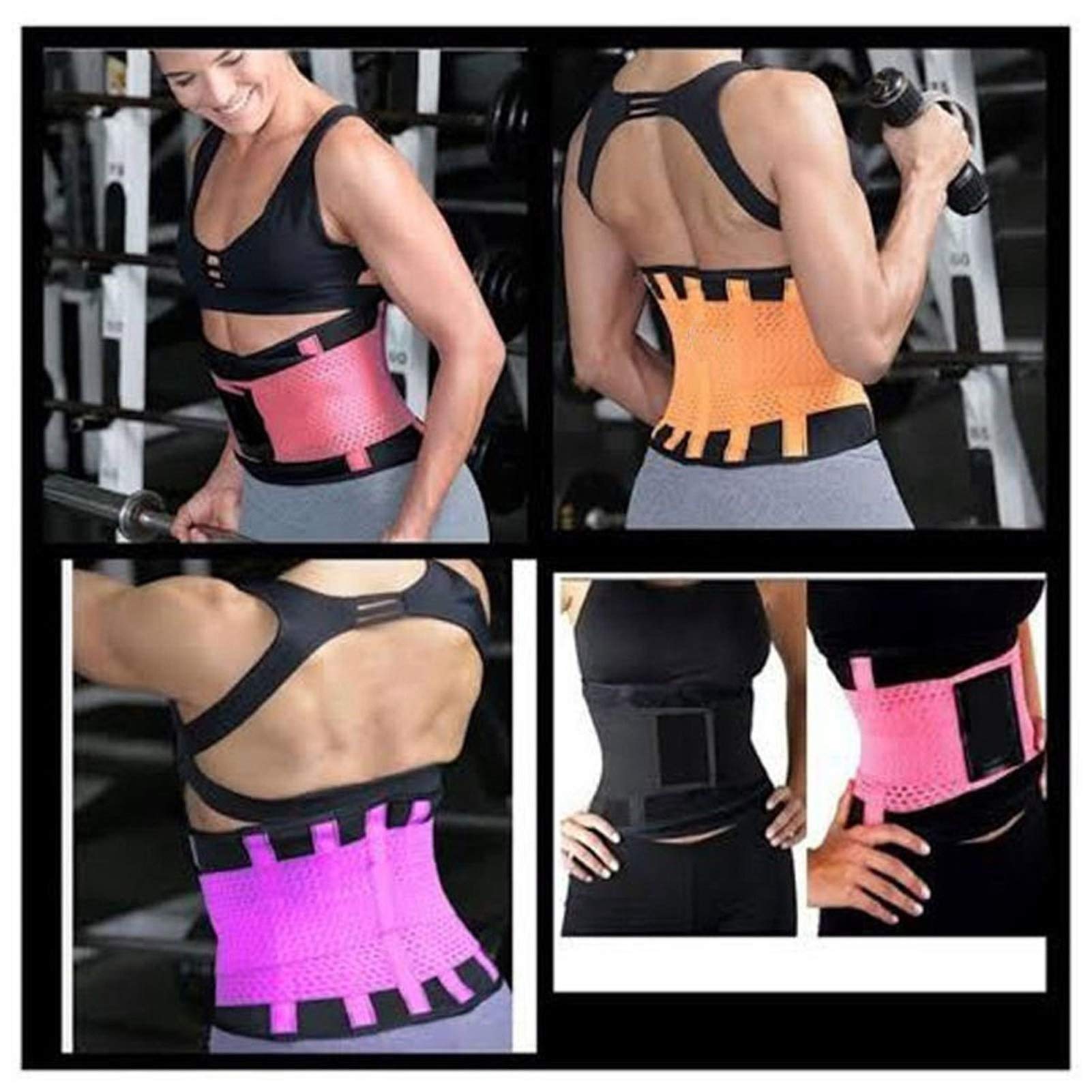 VENUZOR Waist Trainer Belt for Women - Slimming Body Shaper & Waist Cincher Trimmer - Sport Girdle Belt for Workout & Postpartum Recovery (UP Graded) - Perfect for Gym, Yoga & Daily Wear