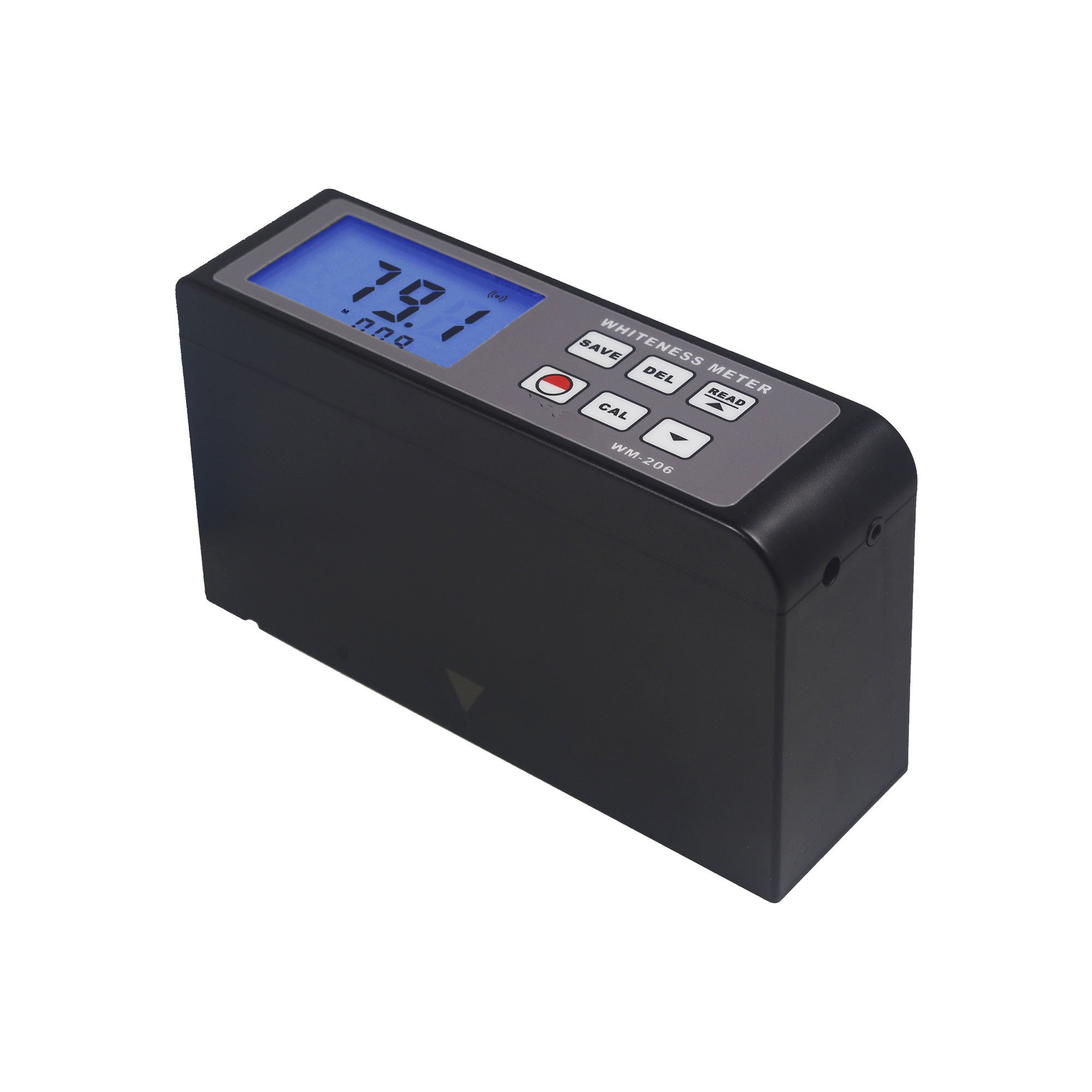 Digital Whiteness Meter Tester 0-120° Measurement for Paint, Paper, Powder, Salt & Flour | Portable Handheld Device with Aluminum Case | Perfect for Quality Control in Manufacturing, Food Processing & Laboratory Testing