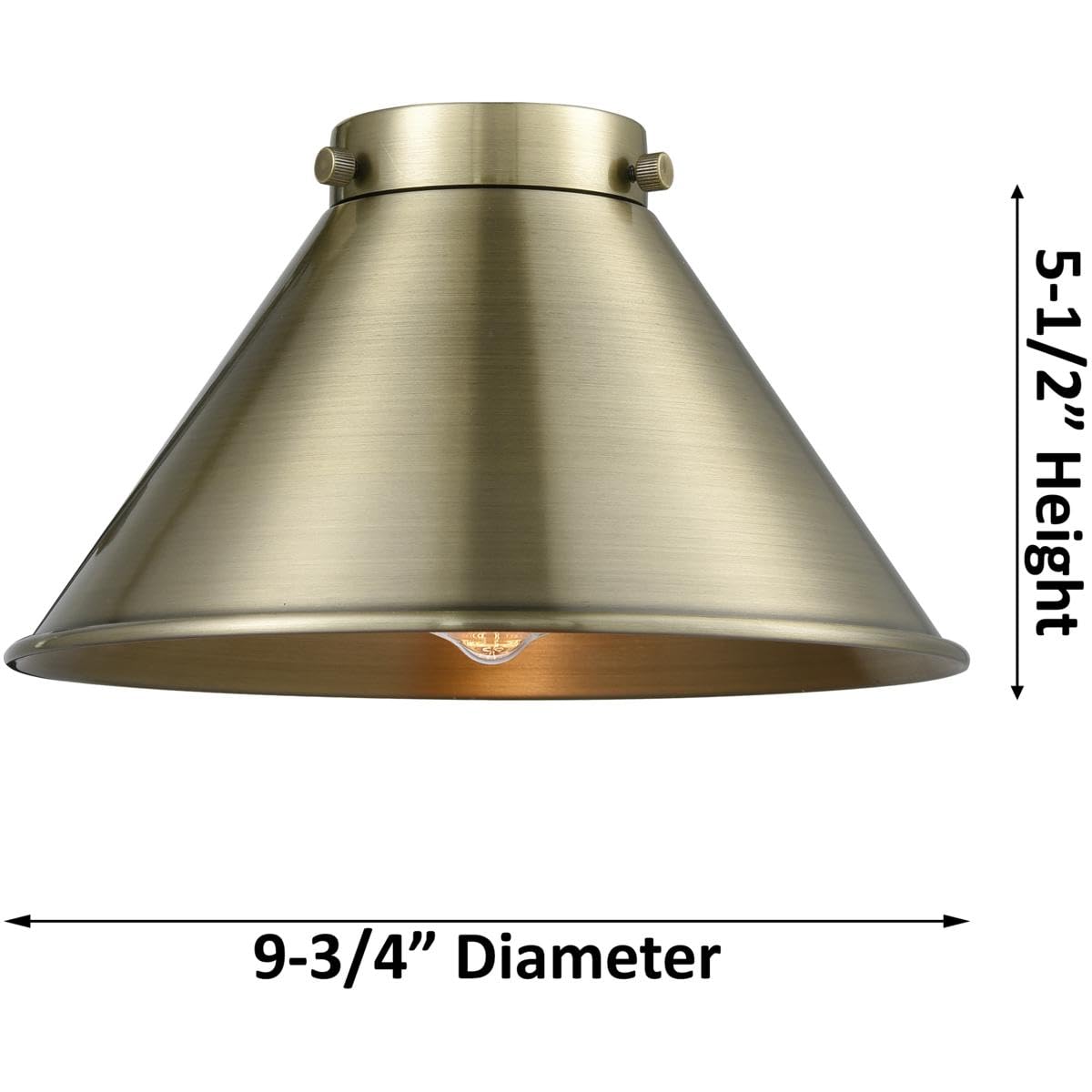 Innovative 201C-AB-M10-AB-LED Modern 2 Collection LED Mini Pendant Light - Perfect for Kitchen Island, Dining Room, or Bedroom Lighting