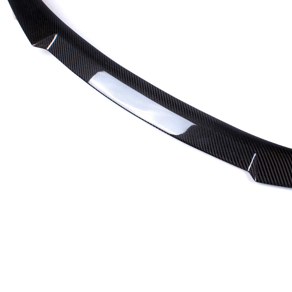 Maserati Quattroporte Sedan 2013-2018 Carbon Fiber Rear Trunk Spoiler Boot Wing - M4 Style for Enhanced Aerodynamics & Sporty Look - Perfect for Car Enthusiasts & Performance Upgrades