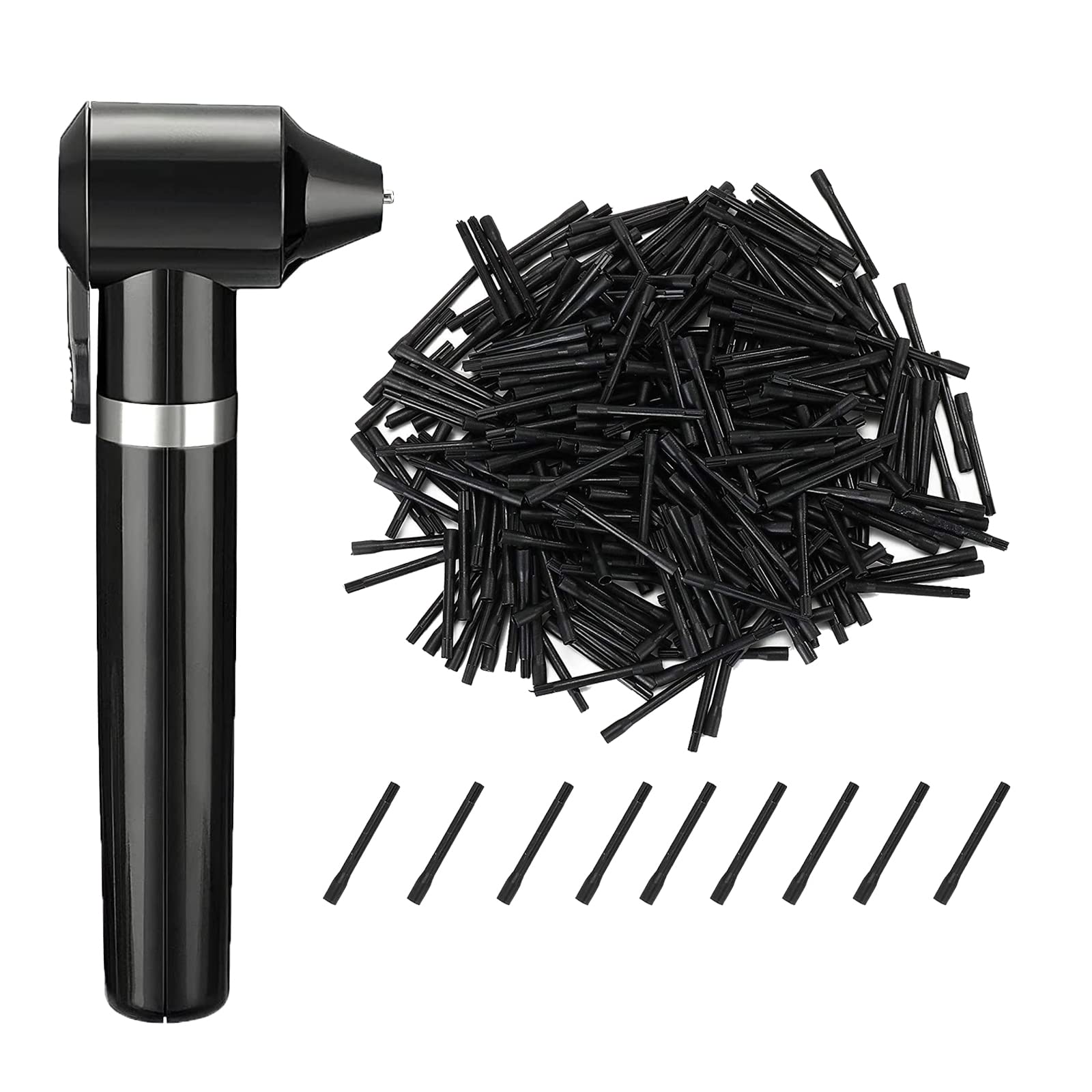 Professional Electric Tattoo Ink Mixer Machine - High-Speed Pigment Blender with 100 Mixing Sticks for Tattoo Artists & Permanent Makeup (Black) - Perfect for Tattoo Studios, Cosmetic Clinics & Home Use