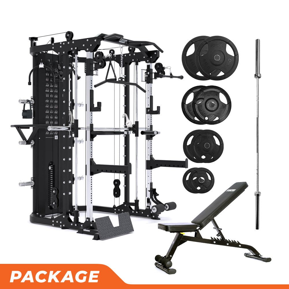Force USA G12 Starter Package - Home Gym Equipment Set for Strength Training & Fitness Workouts | Perfect for Home, Garage, or Small Spaces