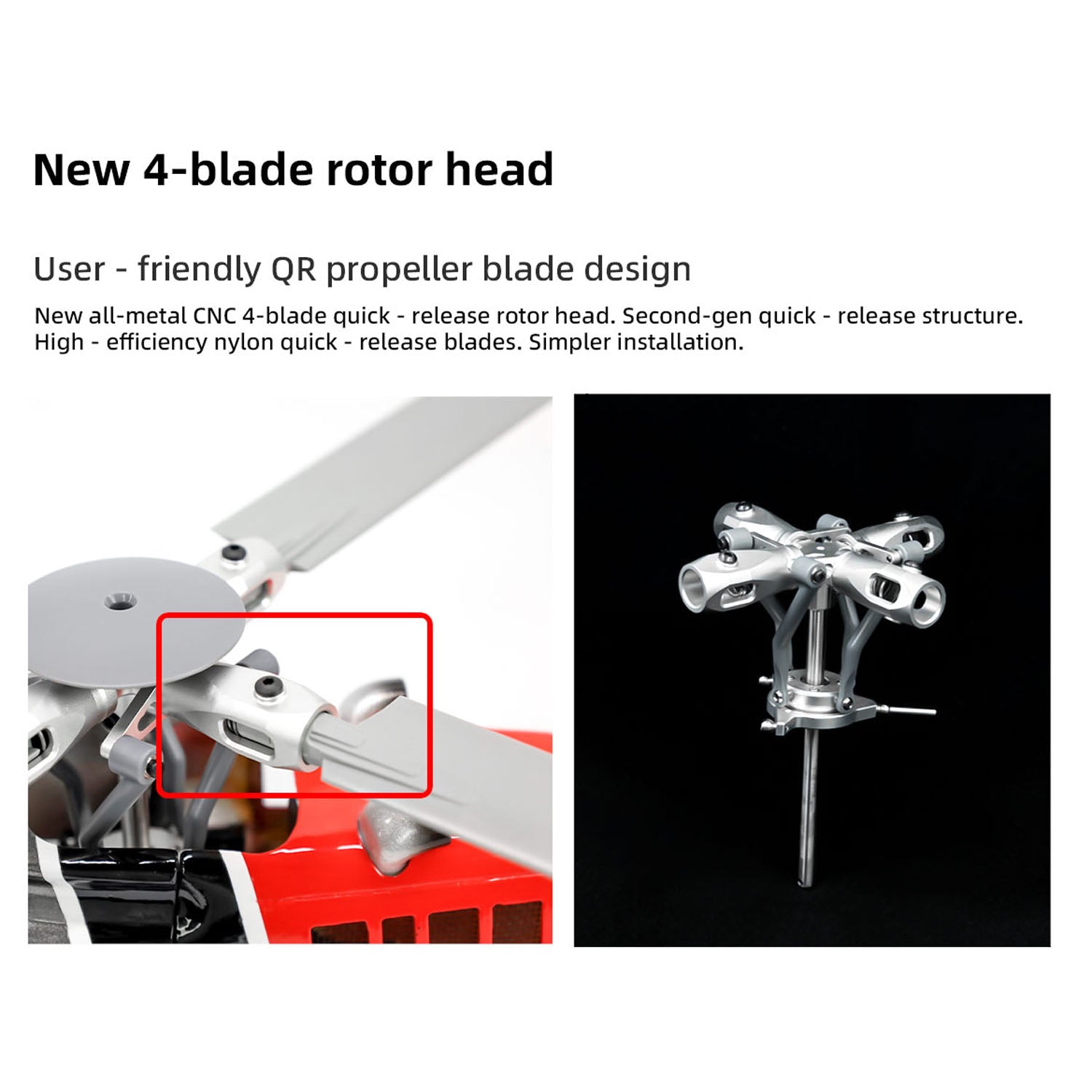 2.4G RC Scale FlyWing BELL 206 Helicopter - 4 Blade Rotor Remote Control Aircraft with GPS & Brushless Motor - Ready to Fly Smart Drone Gift for Adults & Kids - Outdoor Flying, Aerial Photography, Hobby Collection