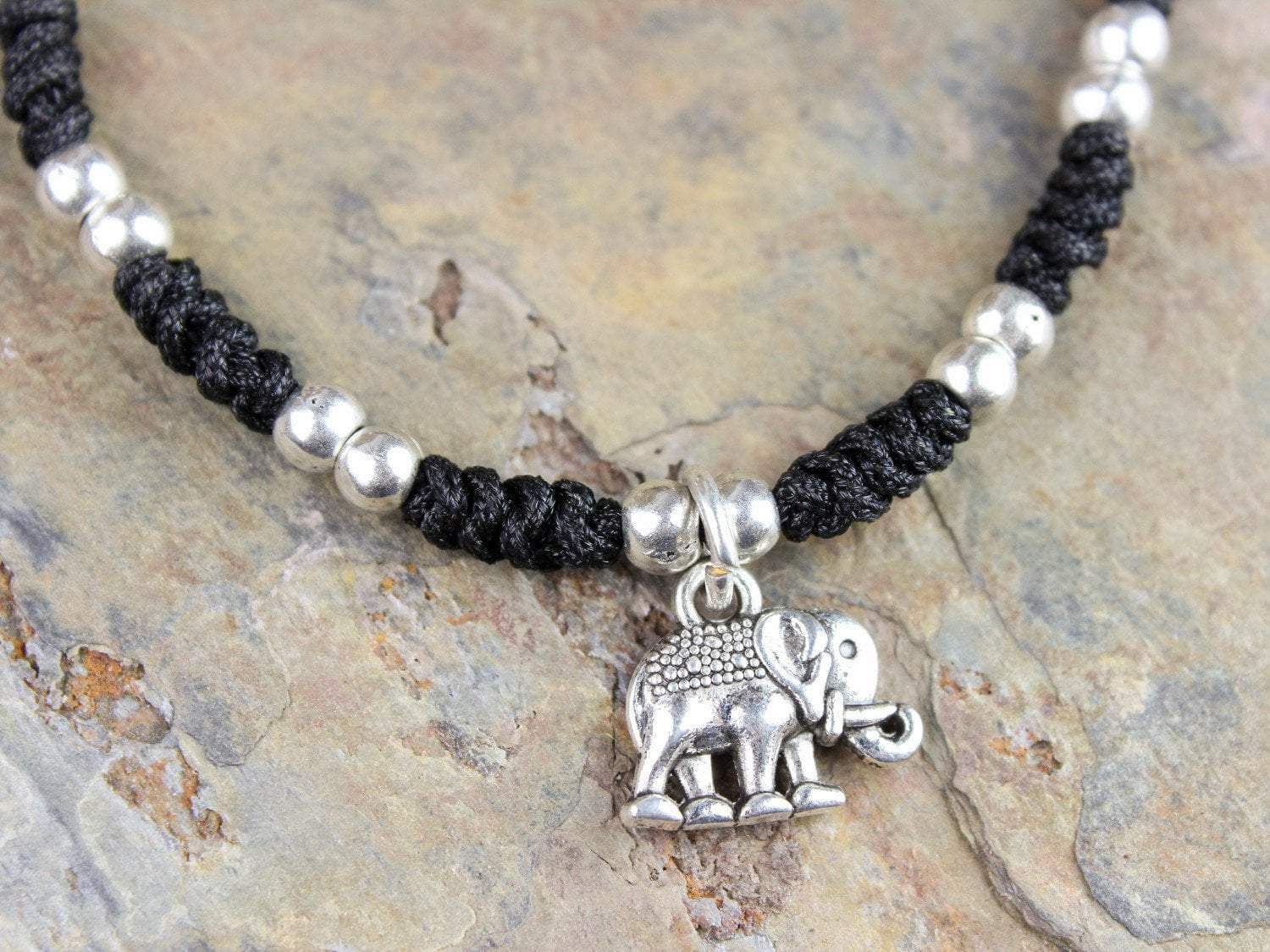 Compassion Bracelet with Elephant Charm - Handmade Beaded Jewelry for Women - Perfect for Gifts, Meditation & Spiritual Healing