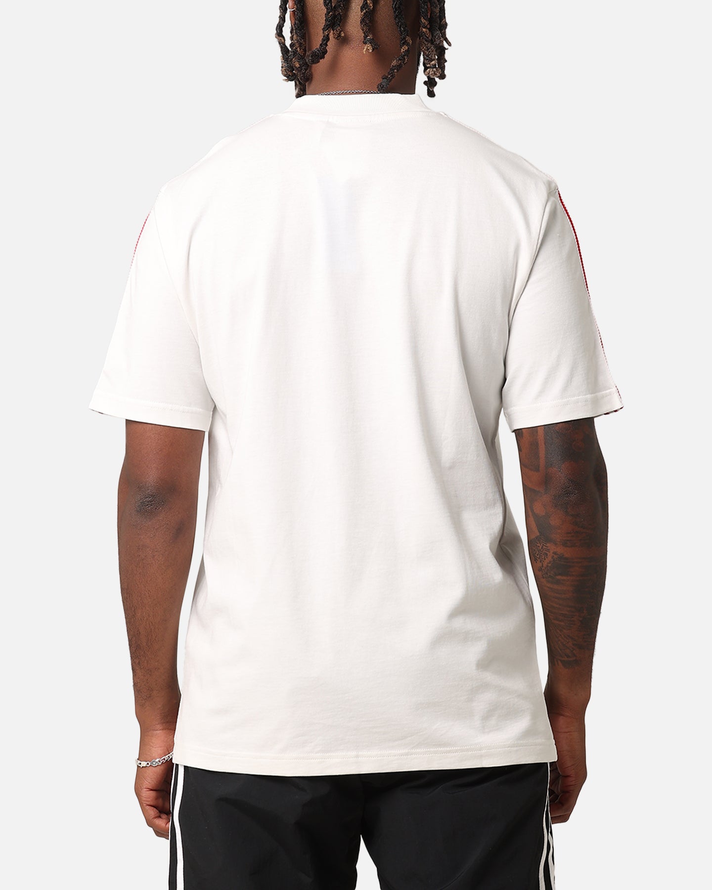 Adidas Graphic T-Shirt for Men - Soft Cotton Short Sleeve Tee with Stylish Print - Perfect for Casual Wear, Gym & Street Fashion | Cloud White