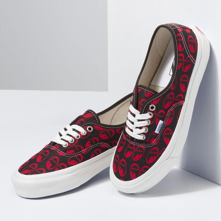 Authentic Anaheim Factory 44 DX 'Mooneyes' Skateboard Shoes - Vintage Style Sneakers for Skateboarding, Streetwear & Retro Fashion