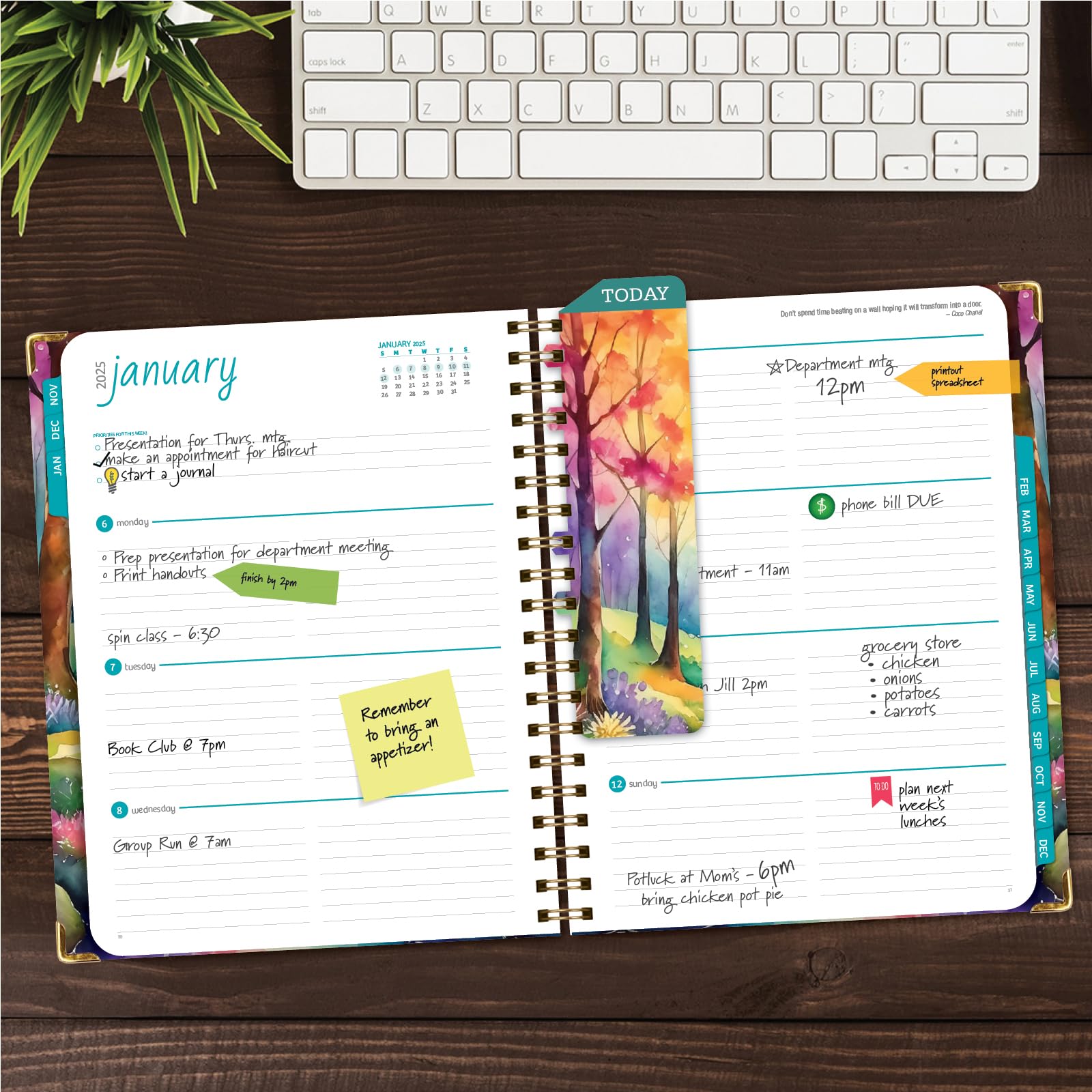 2025 Hardcover Planner 8.5