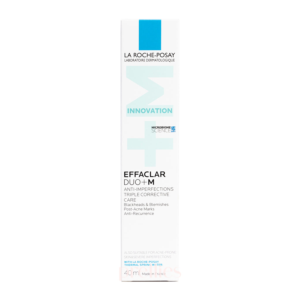 La Roche-Posay Effaclar Duo+ M Anti-Blemish Moisturizer Cream 40ml - Acne Treatment for Oily & Blemish-Prone Skin - Daily Face Moisturizer for Clearer Complexion | Perfect for Morning & Night Skincare Routine