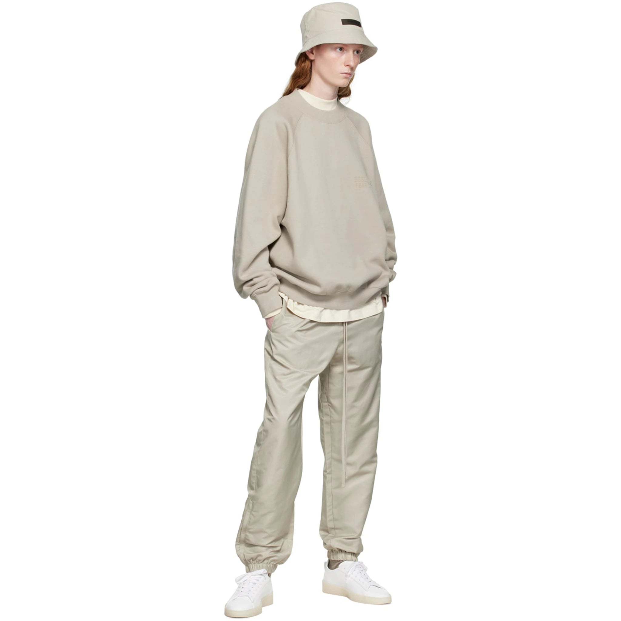 Fear Of God Essentials Smoke Track Pants for Men - Casual Joggers with Drawstring Waist (FW22 Collection) - Perfect for Gym, Lounge & Streetwear Fashion