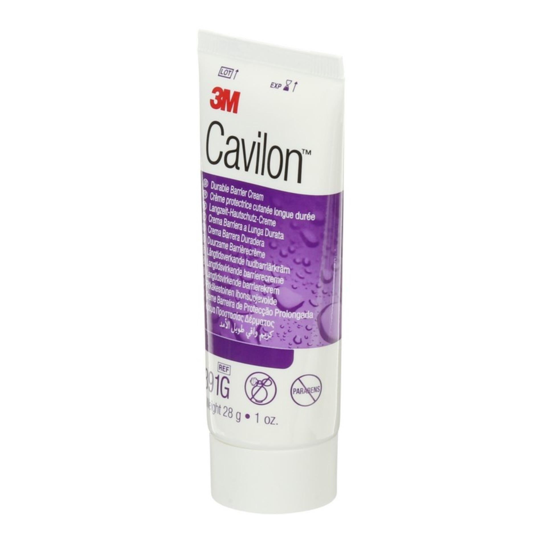 3M Cavilon 3354 No Sting Skin Protectant Barrier Cream - 1 oz Tube | Prevents Skin Irritation from Incontinence, Ostomy, Wound Care | Medical Grade Protection for Sensitive Skin