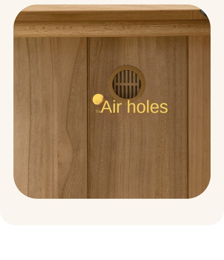 Solid Oak Wood Kids Wardrobe - Durable & Stylish Children's Closet Organizer for Bedroom, Nursery, or Playroom Storage