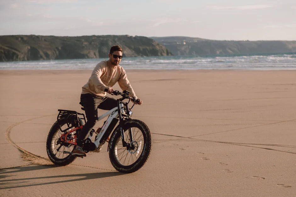 Cyrusher Ranger 750W All-Terrain Electric Mountain Bike - 28 MPH Top Speed, 56 Mile Range - Perfect for Off-Road Trails, Commuting & Adventure Riding