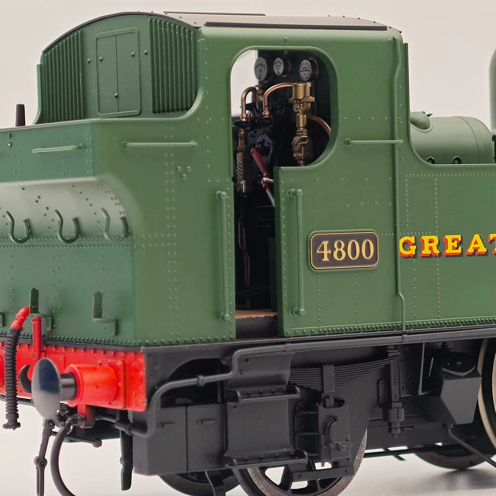 Dapol 7s 006 001 O Gauge 48xx Class GWR Great Western Green 4800 21DCC Model Train - Perfect for Railway Enthusiasts & Collectors, Ideal for Home Layouts & Displays