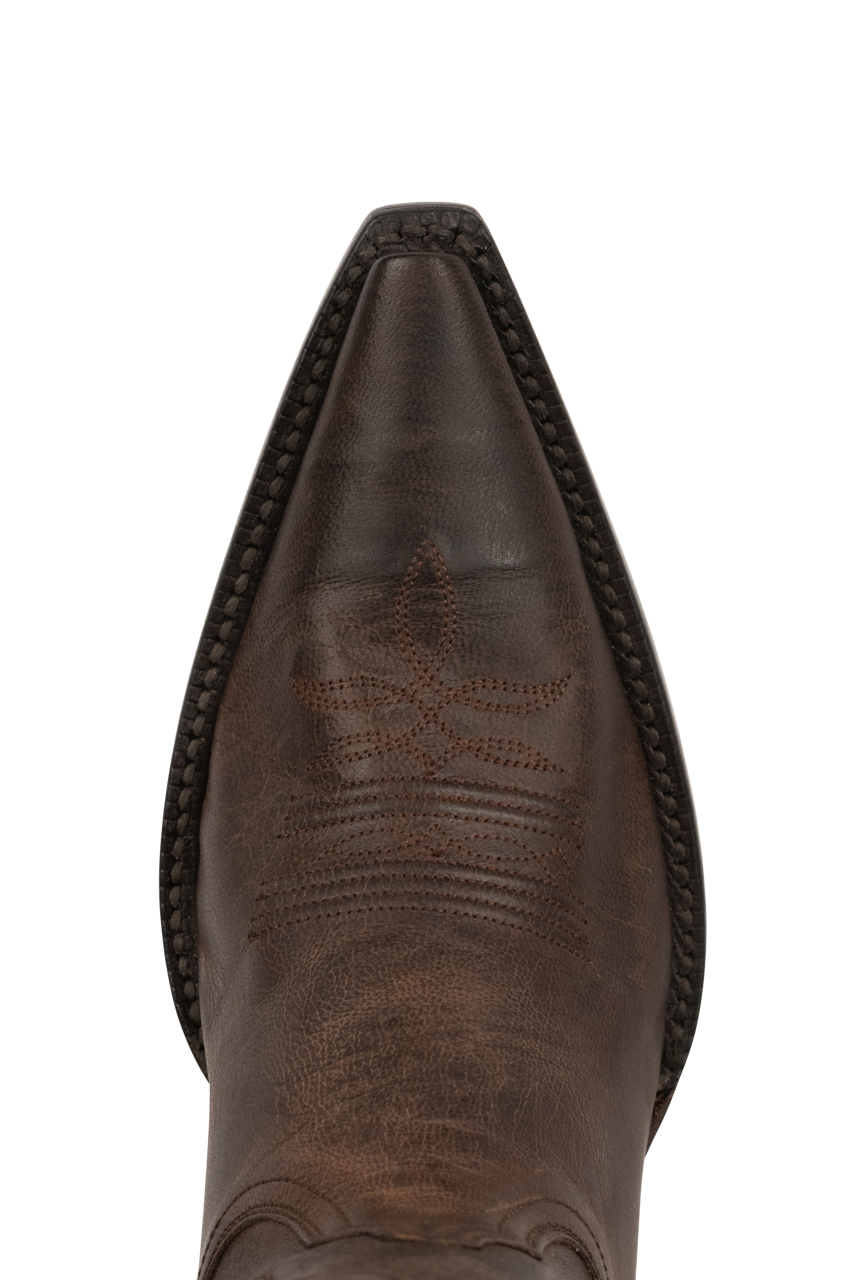 Black Jack Women's Mad Dog Cowgirl Boots - Burnished Brown Western Boots for Women | Stylish & Comfortable Cowgirl Boots for Riding, Country Music Festivals & Western Fashion
