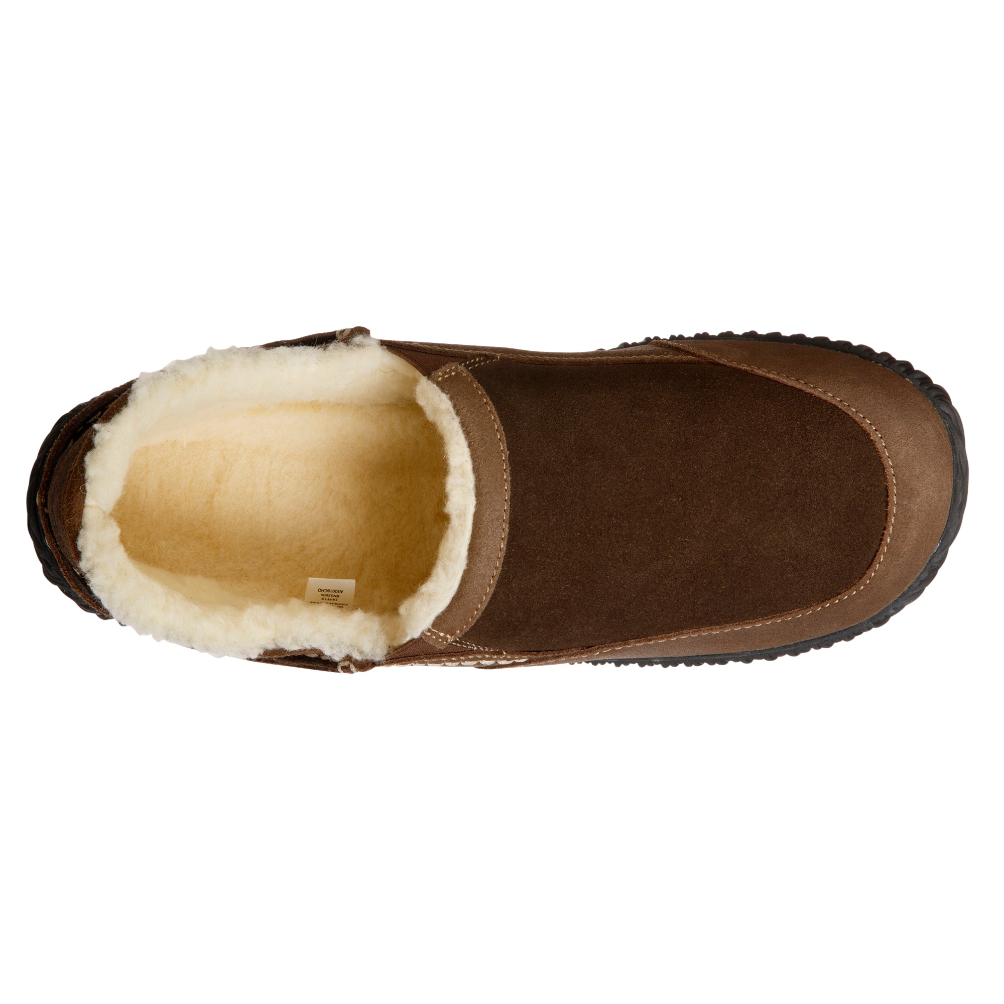 Men's Rambler Moc Slippers with Indoor/Outdoor Sole - Comfortable House Shoes for Relaxing at Home, Running Errands & Light Outdoor Use