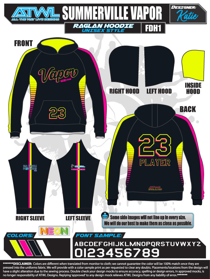 Summerville Vapor 2020 Hoodie - Premium Cotton Streetwear Hooded Sweatshirt for Men & Women | Perfect for Casual Wear, Outdoor Activities & Vaping Enthusiasts