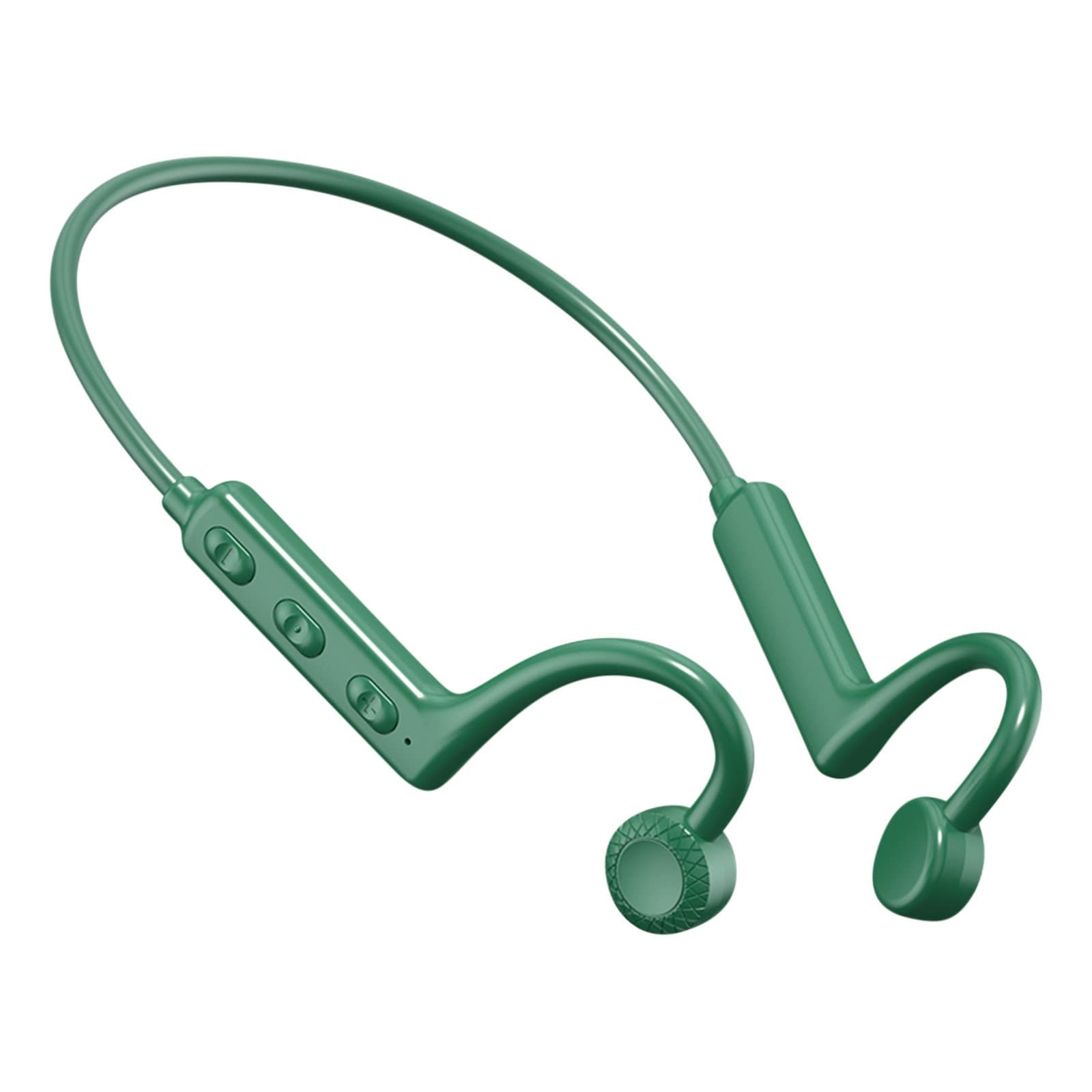 XUnion K91477 Wireless Bluetooth Headset - Bone Conduction Headphones with Bluetooth 5.0, IPX5 Waterproof, Lightweight Open-Ear Design for Running, Cycling, Gym Workouts & Business Calls