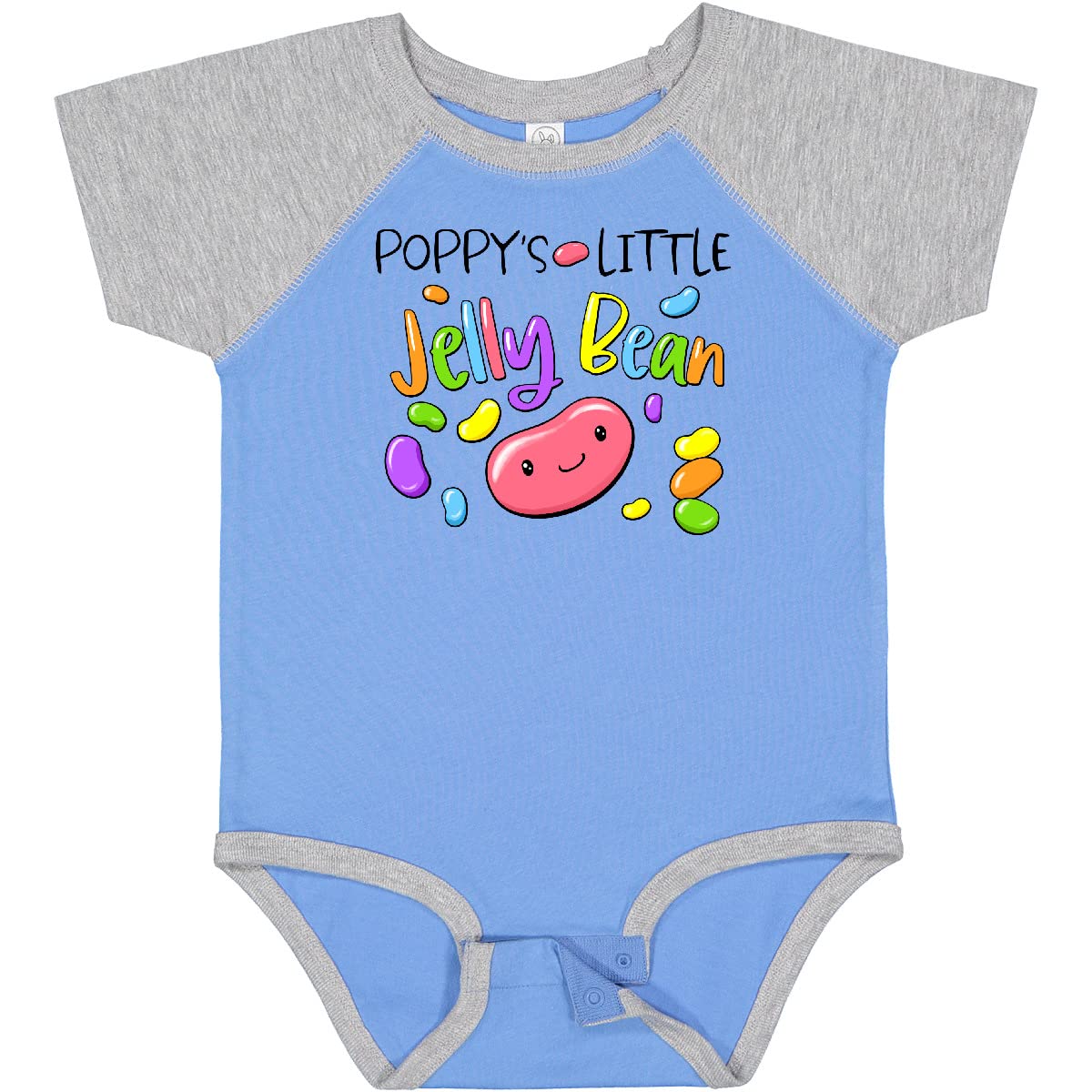 Inktastic Poppy's Little Jellybean Cute Easter Candy Baby Bodysuit - Adorable Infant Onesie for Easter Gifts, Baby Showers & Holiday Photos