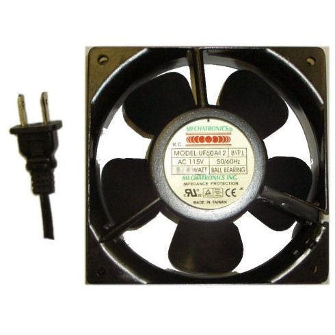 80x80x38mm 115V AC Low Speed Mechatronics Cooling Fan UF80A12 BTLR - Perfect for PC Cooling, Electronics Enclosures & Industrial Equipment Ventilation